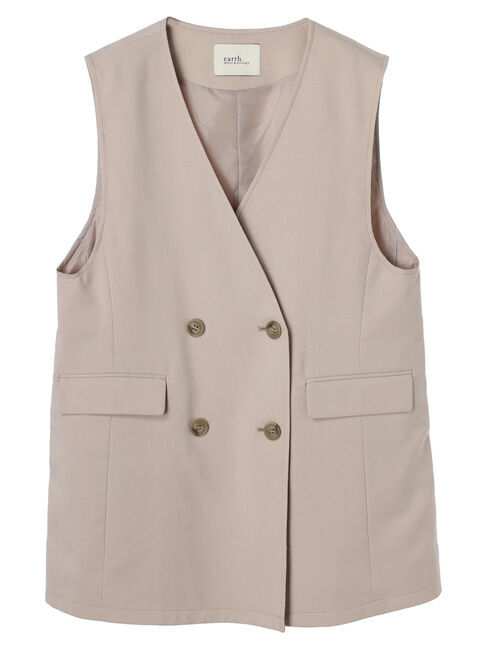 earth music&ecology「ノーカラージレ」|ベスト・ジレ|