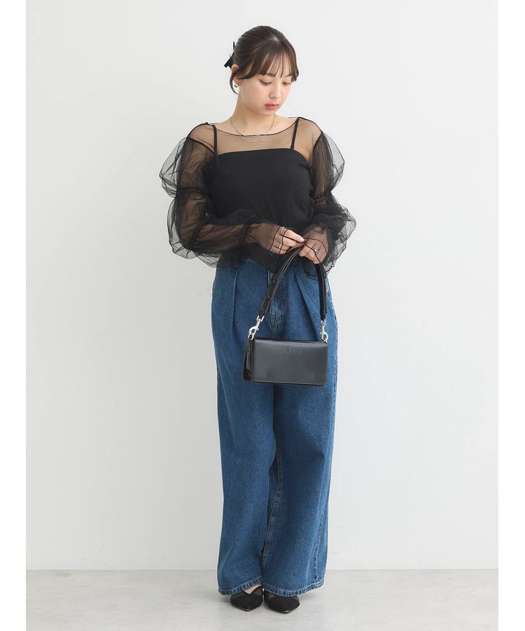 earth music&ecology「袖デザインシアープルオーバー」|Tシャツ・カットソー|