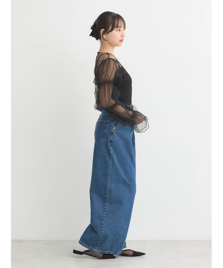 earth music&ecology「袖デザインシアープルオーバー」|Tシャツ・カットソー|