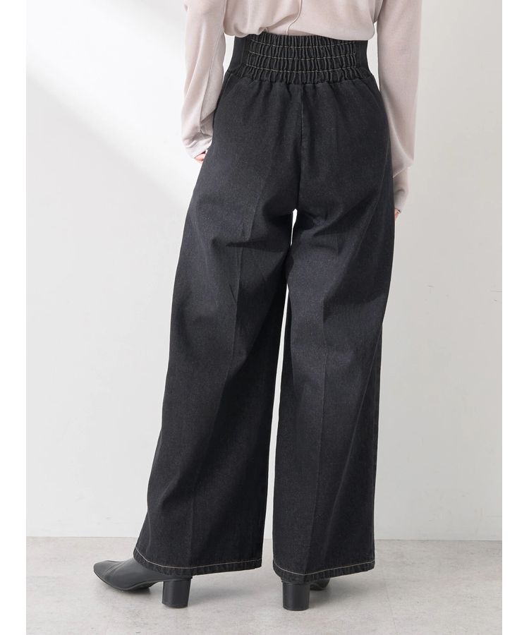 earth music&ecology「フロントジップデニムパンツ」|デニム|