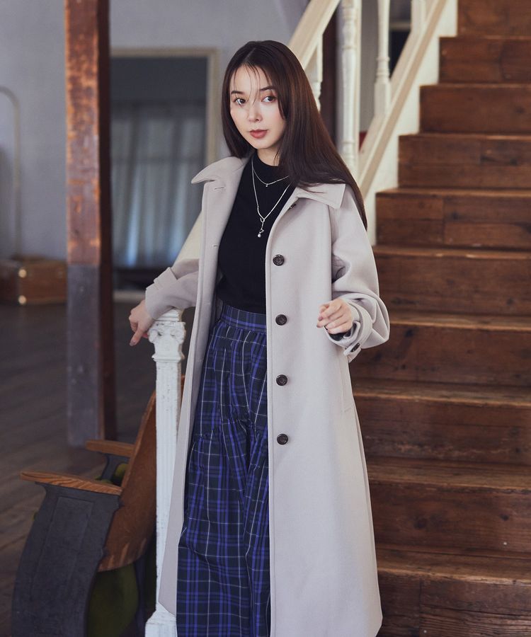 earth music&ecology「2WAYカラーロングコート」|その他|