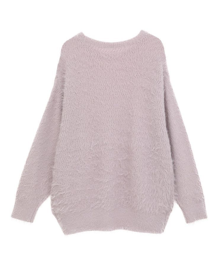 earth music&ecology「モヘヤライクレースニット」|ニット・セーター|