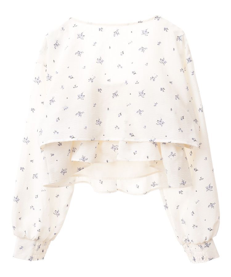 earth music&ecology「ティアードアンサンブルブラウス」|シャツ・ブラウス|