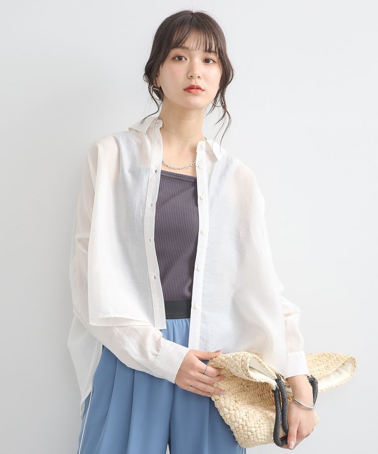 earth music&ecology「ワイドストラップキャミソール」|キャミソール|