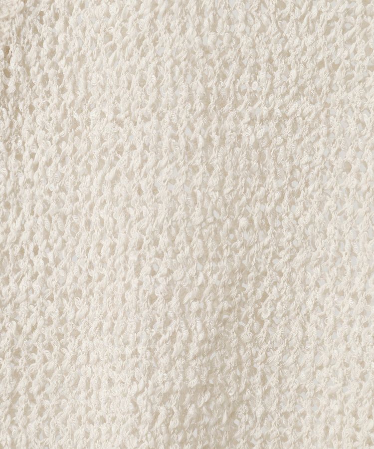 earth music&ecology「クルクルヤーンメッシュベスト」|ベスト・ジレ|