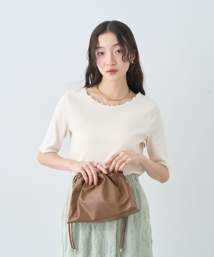 earth music&ecology「リブメロープルオーバー」|Tシャツ・カットソー|