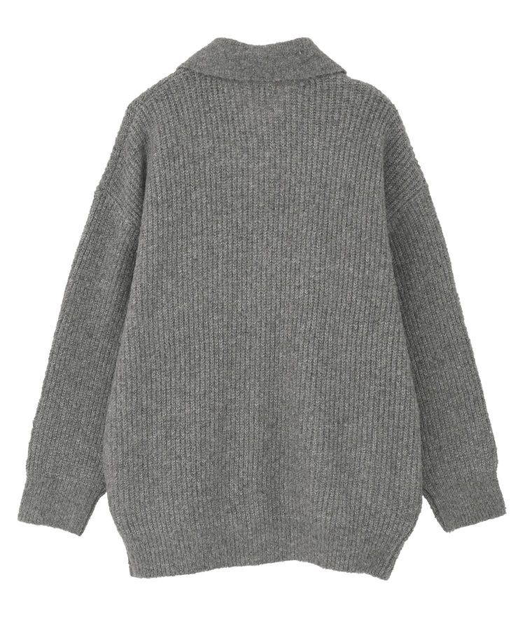 earth music&ecology「襟付きニットアウター」|カーディガン|