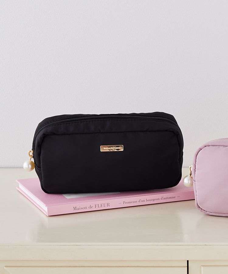 Maison de FLEUR「EC限定ガジェットポーチ」|ポーチ|ブラック