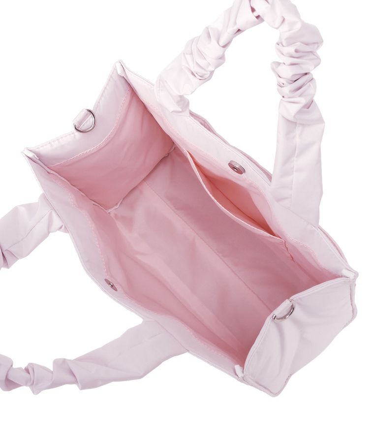 Maison de FLEUR「ギャザーハンドル2Wayリボンキルティングトート」|ハンドバッグ|