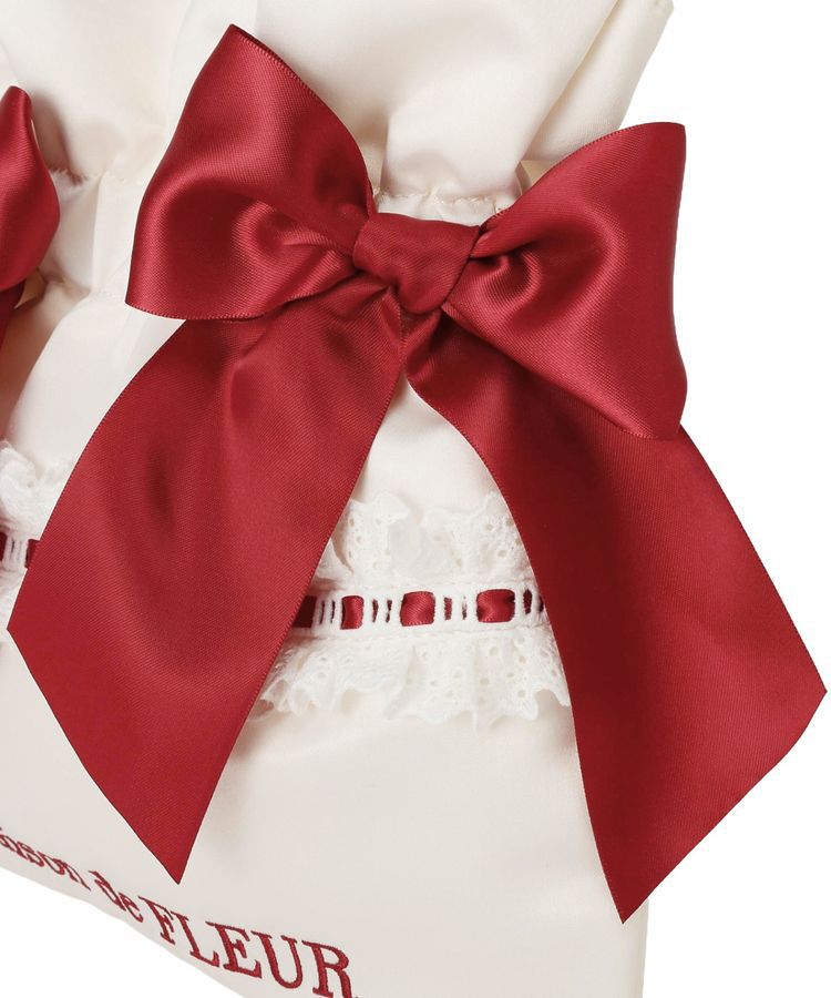 Maison de FLEUR「ガトーフレーズダブルリボン2Wayトート」|トートバッグ|