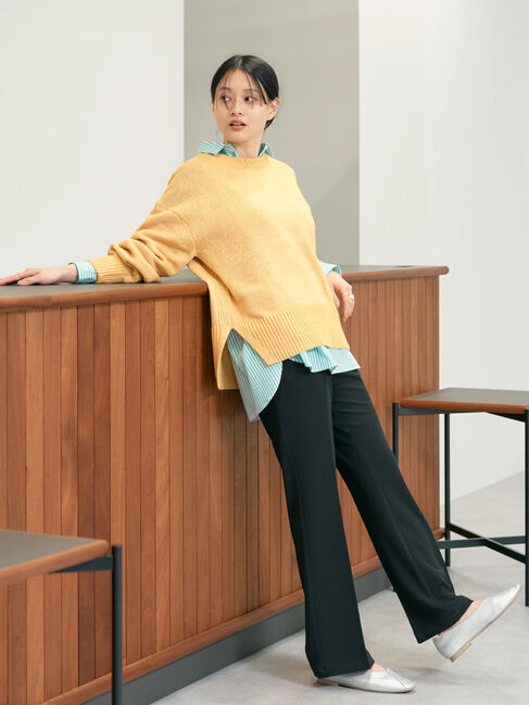 AMERICAN HOLIC「美・美・美ポンチジョーゼットフレアパンツ」|その他|