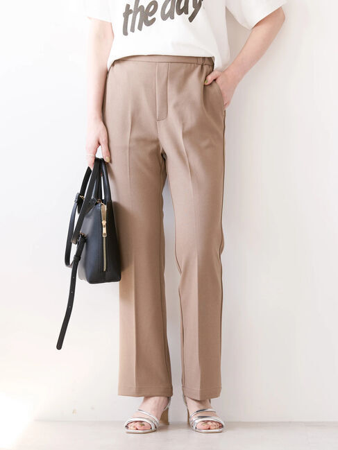 AMERICAN HOLIC「美・美・美ポンチジョーゼットフレアパンツ」|その他|Gray Beige