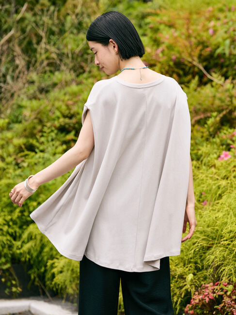 AMERICAN HOLIC「接触冷感フレンチスリーブカットチュニック」|チュニック|