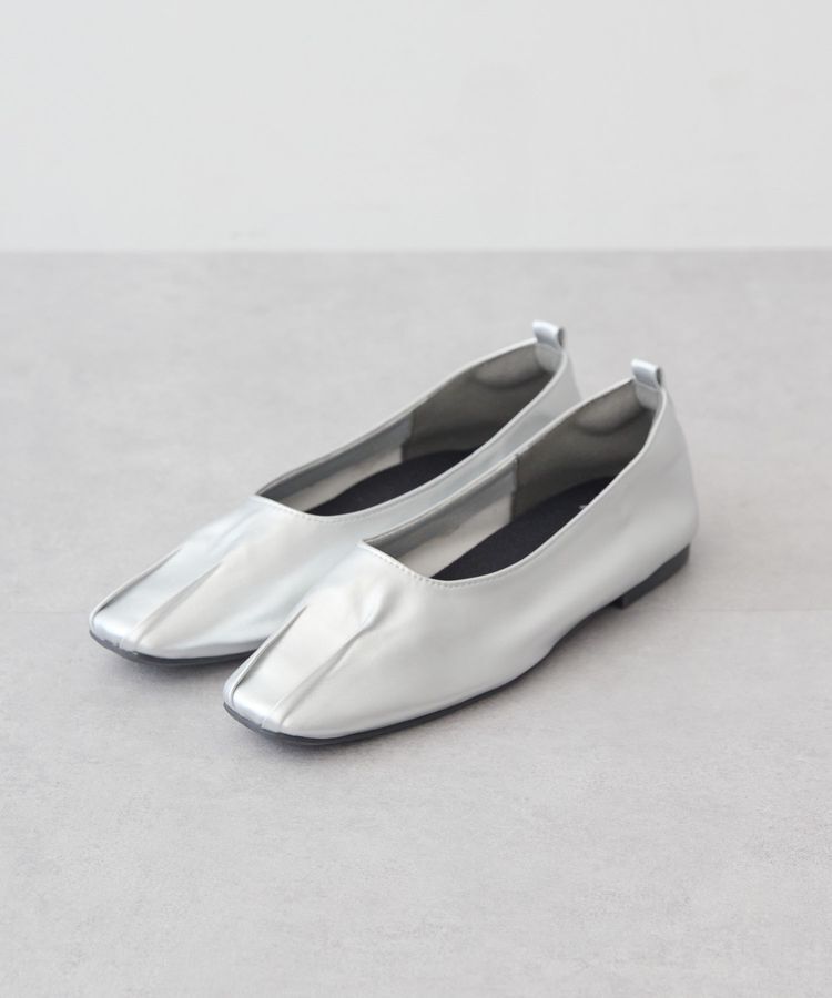 AMERICAN HOLIC「整履きフロントタックパンプス」|パンプス|Silver
