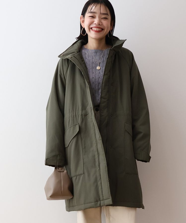 AMERICAN HOLIC「軽ポカ撥水加工オーバーサイズコート」|その他|Khaki