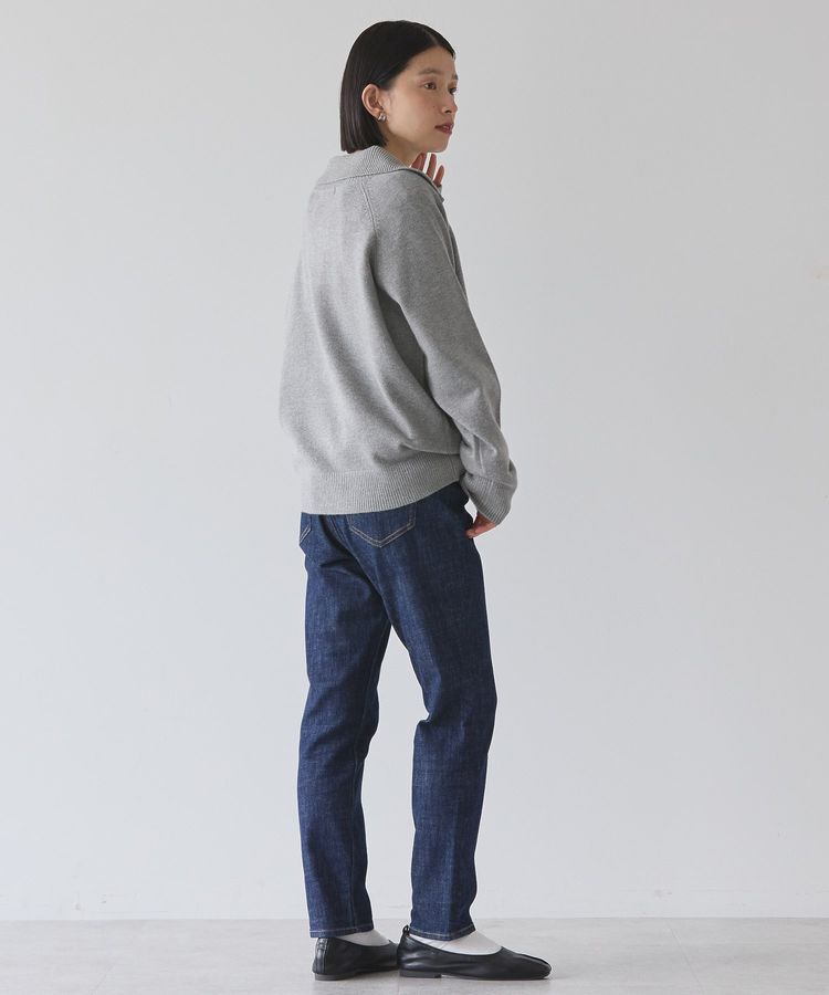 AMERICAN HOLIC「バイパチハーフZIPニットプルオーバー」|ニット・セーター|