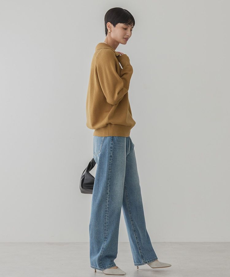 AMERICAN HOLIC「バイパチハーフZIPニットプルオーバー」|ニット・セーター|