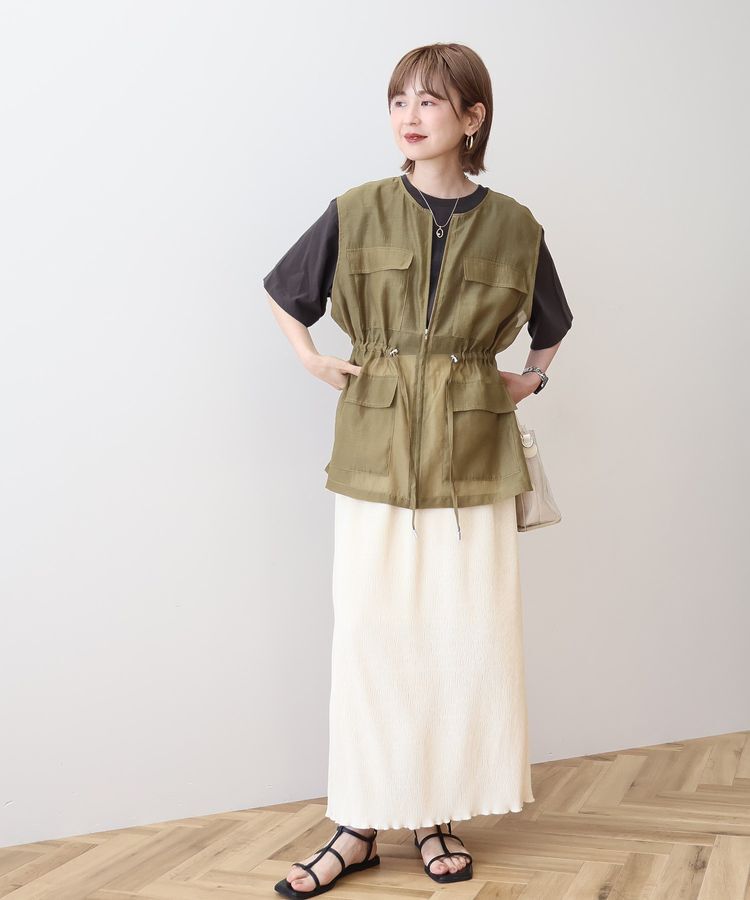 AMERICAN HOLIC「シアードロストWポケットベスト」|ベスト・ジレ|