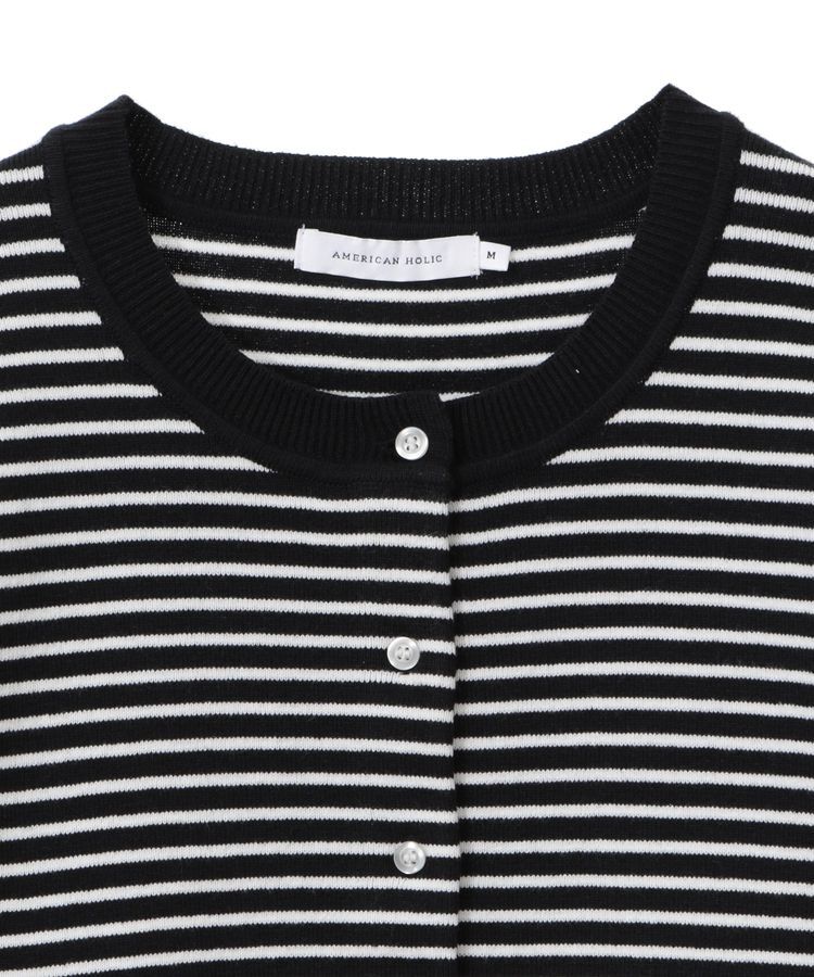 AMERICAN HOLIC「クルーネックニットカーディガン」|カーディガン|