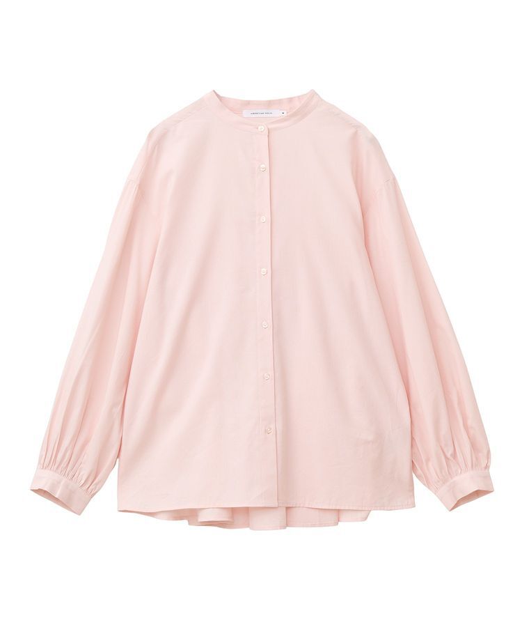 AMERICAN HOLIC「バックフリルバンドカラーシャツ」|シャツ・ブラウス|