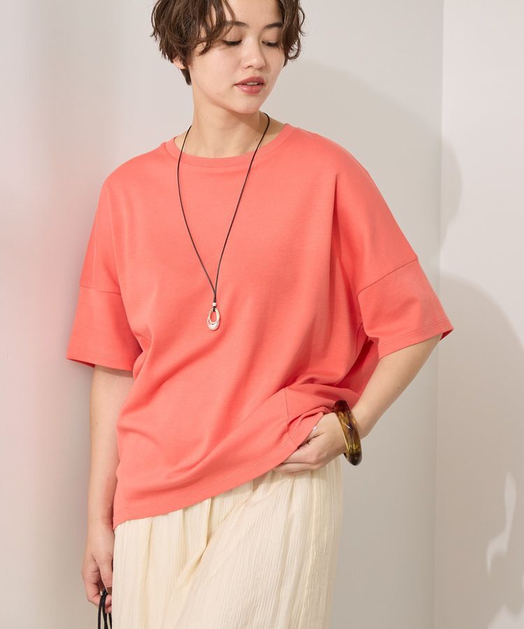 AMERICAN HOLIC「コクーンシルエットカットソー／接触冷感」|Tシャツ・カットソー|