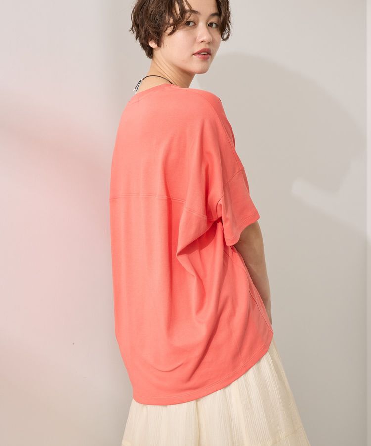 AMERICAN HOLIC「コクーンシルエットカットソー／接触冷感」|Tシャツ・カットソー|