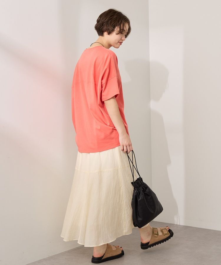 AMERICAN HOLIC「コクーンシルエットカットソー／接触冷感」|Tシャツ・カットソー|