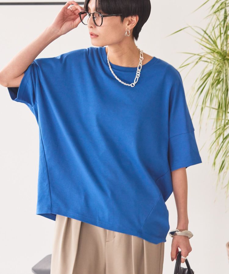 AMERICAN HOLIC「コクーンシルエットカットソー／接触冷感」|Tシャツ・カットソー|