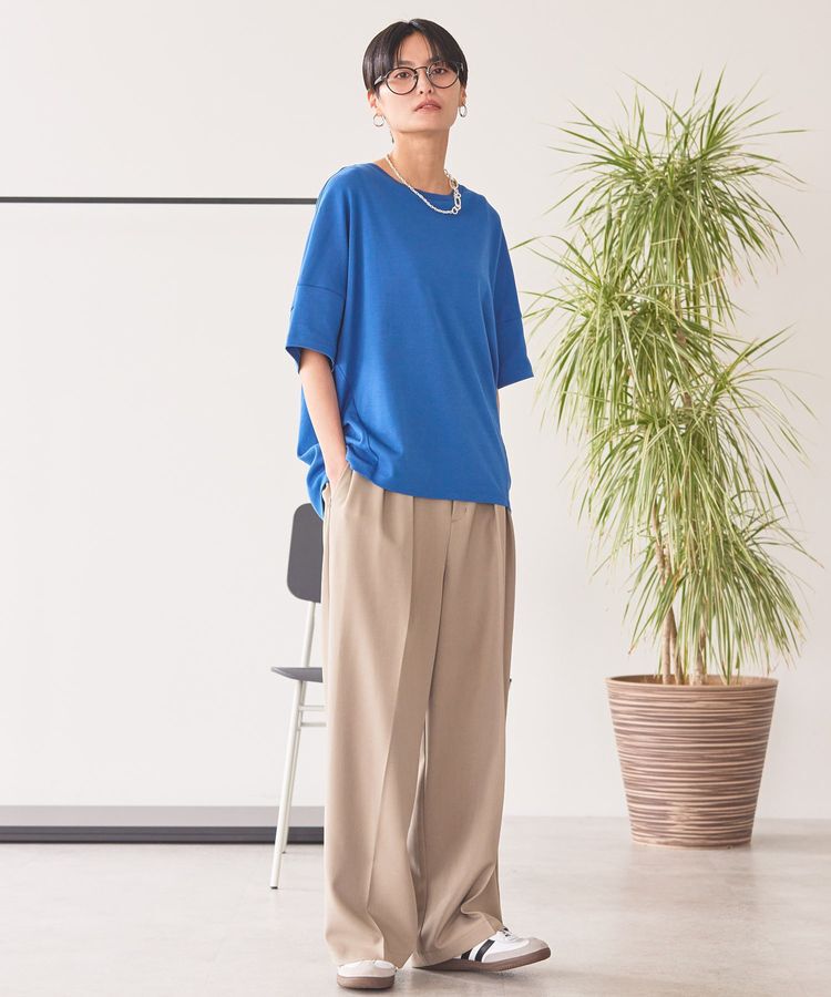 AMERICAN HOLIC「コクーンシルエットカットソー／接触冷感」|Tシャツ・カットソー|