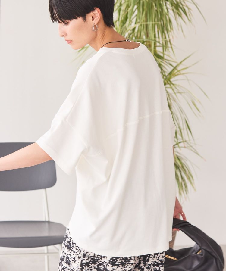 AMERICAN HOLIC「コクーンシルエットカットソー／接触冷感」|Tシャツ・カットソー|