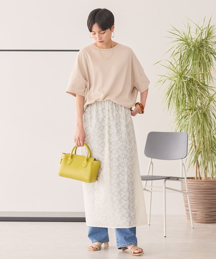 AMERICAN HOLIC「コクーンシルエットカットソー／接触冷感」|Tシャツ・カットソー|