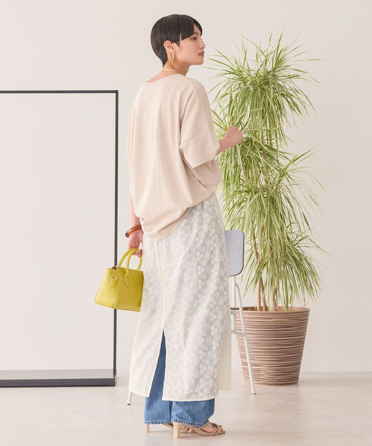 AMERICAN HOLIC「コクーンシルエットカットソー／接触冷感」|Tシャツ・カットソー|