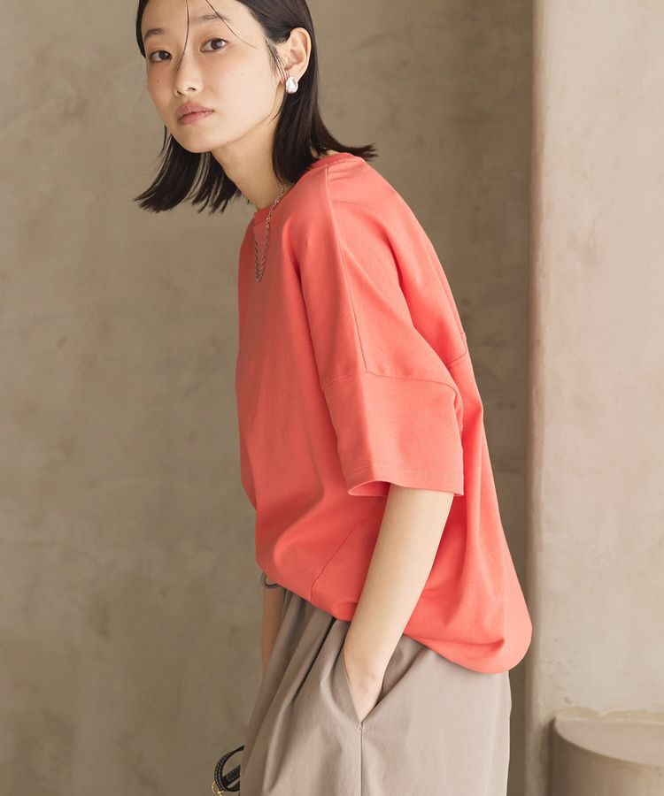 AMERICAN HOLIC「コクーンシルエットカットソー／接触冷感」|Tシャツ・カットソー|