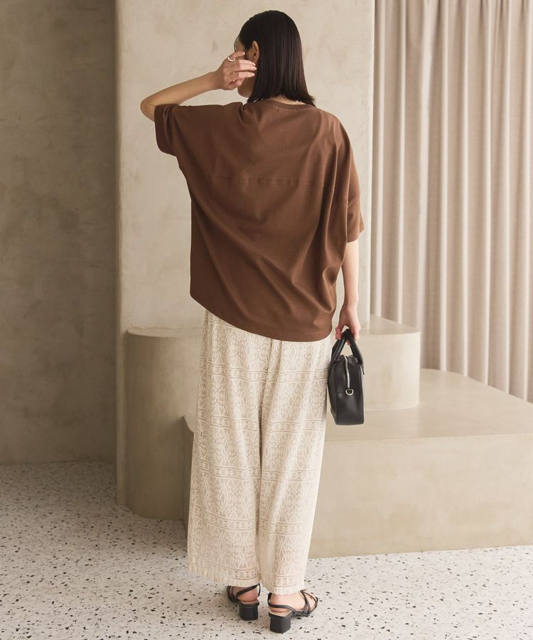 AMERICAN HOLIC「コクーンシルエットカットソー／接触冷感」|Tシャツ・カットソー|