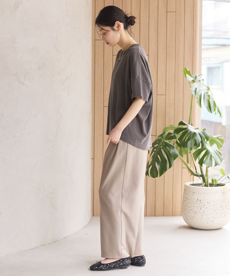 AMERICAN HOLIC「コクーンシルエットカットソー／接触冷感」|Tシャツ・カットソー|