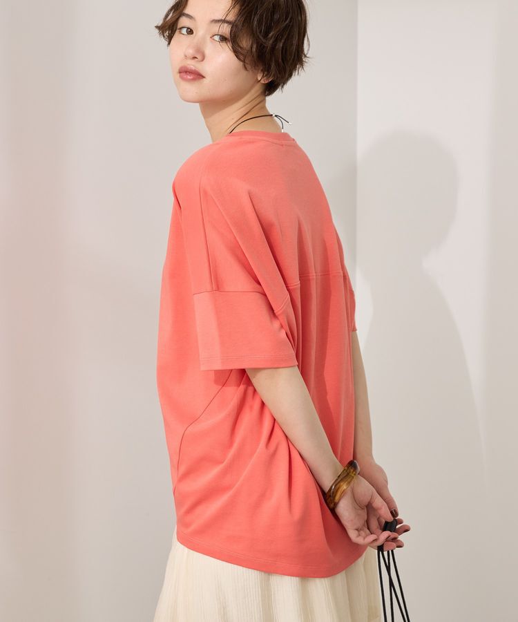 AMERICAN HOLIC「コクーンシルエットカットソー／接触冷感」|Tシャツ・カットソー|Orange