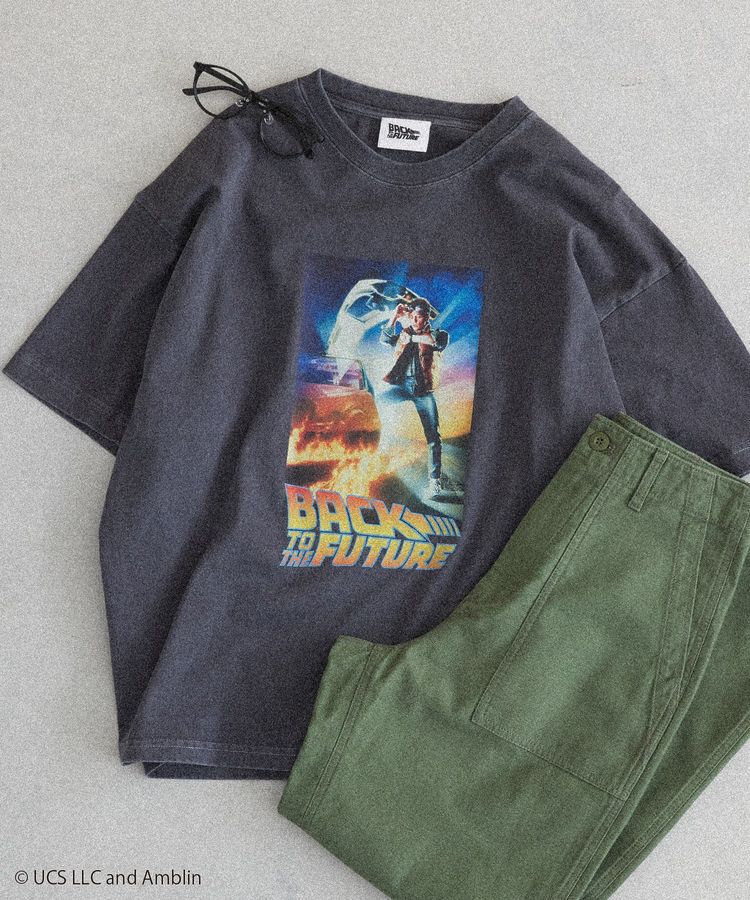 AMERICAN HOLIC「【BACK TO THE FUTURE】ピグメントTシャツ」|Tシャツ・カットソー|