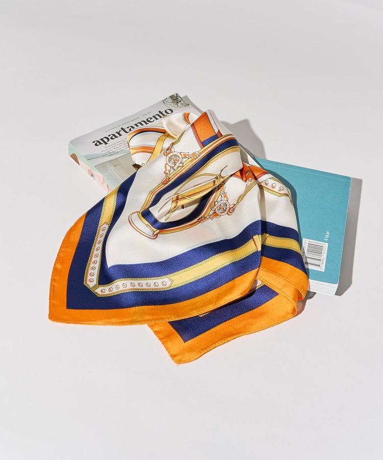 AMERICAN HOLIC「アソート柄スカーフ」|バンダナ・スカーフ|Orange