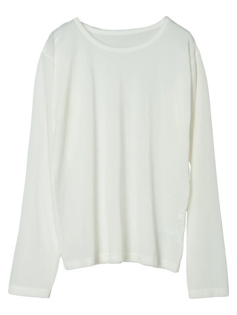 armonia「クルーネックシアーベロアプルオーバー」|インナー|