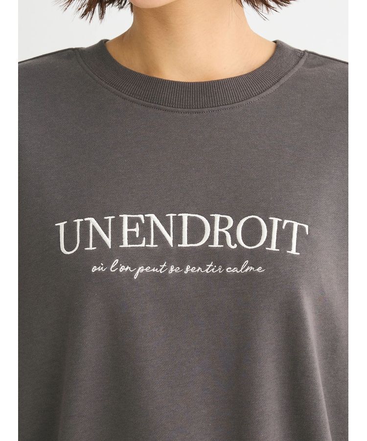 Green Parks「7分袖ロゴミニ裏毛トレTEE」|Tシャツ・カットソー|