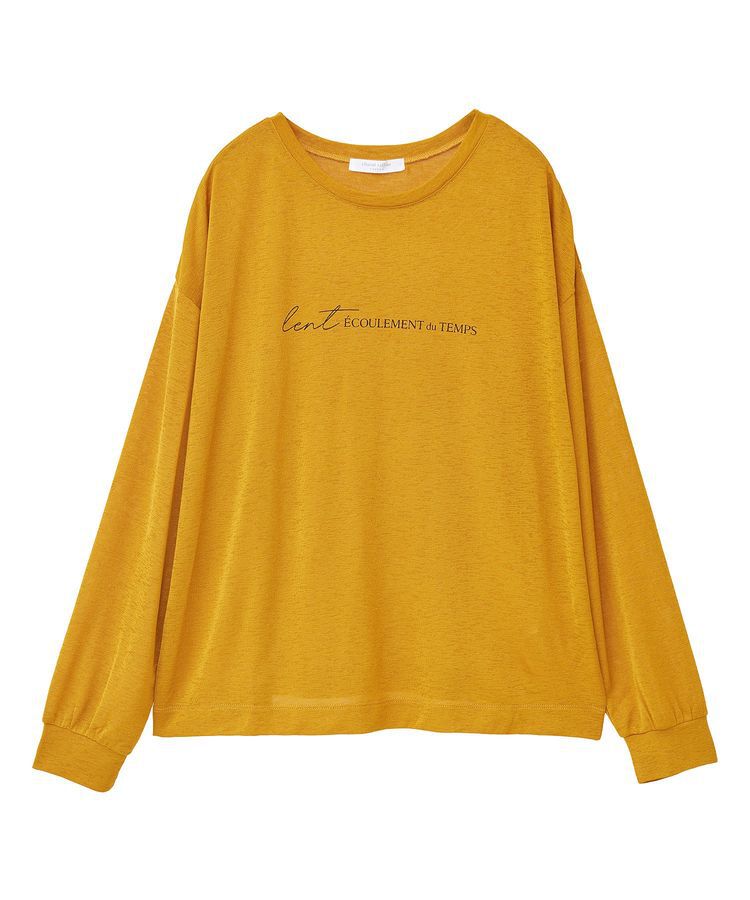 Green Parks「シアーロゴ長袖プルオーバー」|スウェット・ジャージ|