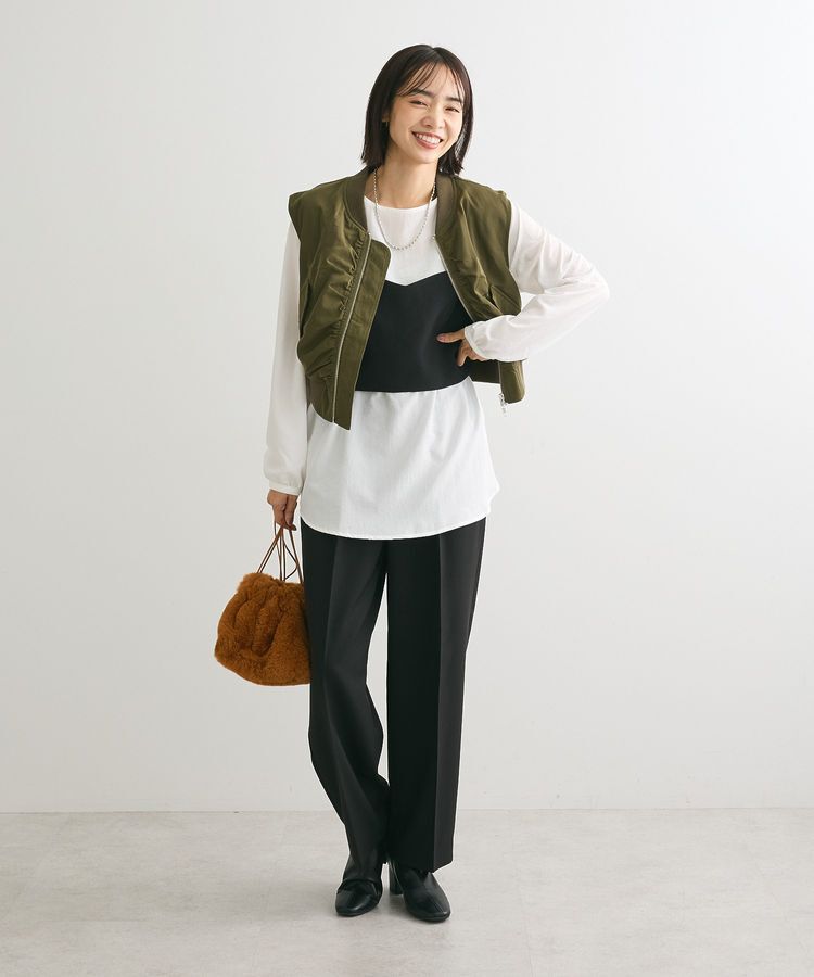 Green Parks「・SUGAR SPOON MA-1ベスト」|ベスト・ジレ|