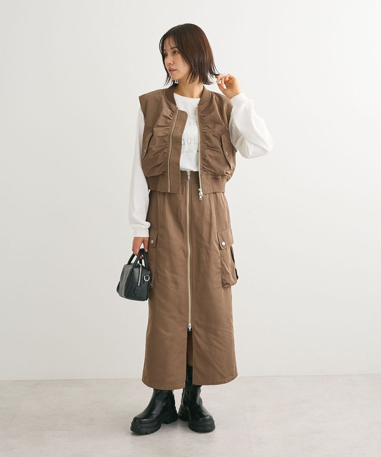 Green Parks「・SUGAR SPOON MA-1ベスト」|ベスト・ジレ|