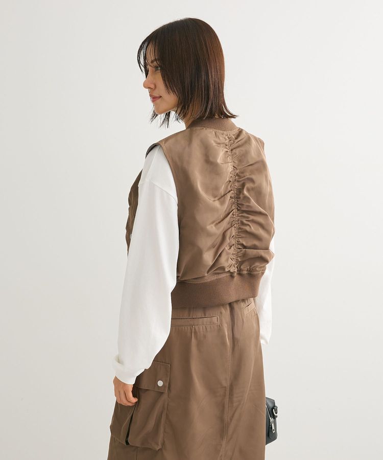 Green Parks「・SUGAR SPOON MA-1ベスト」|ベスト・ジレ|