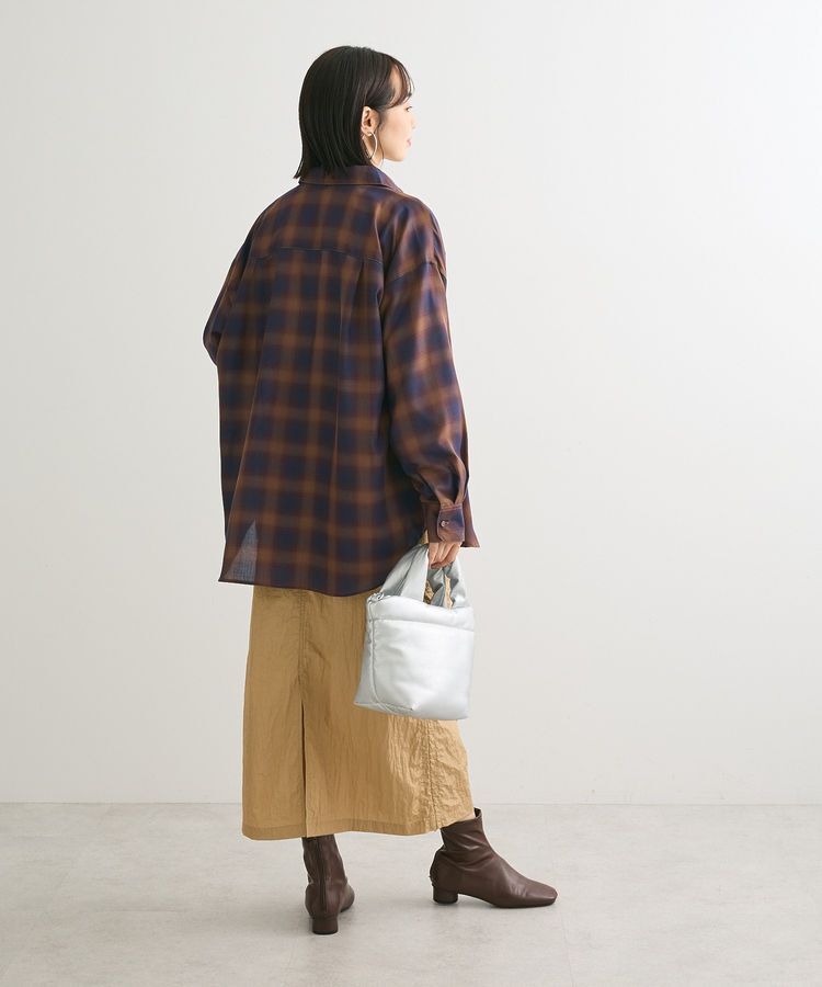 Green Parks「オンブレーチェックライトシャツ」|シャツ・ブラウス|