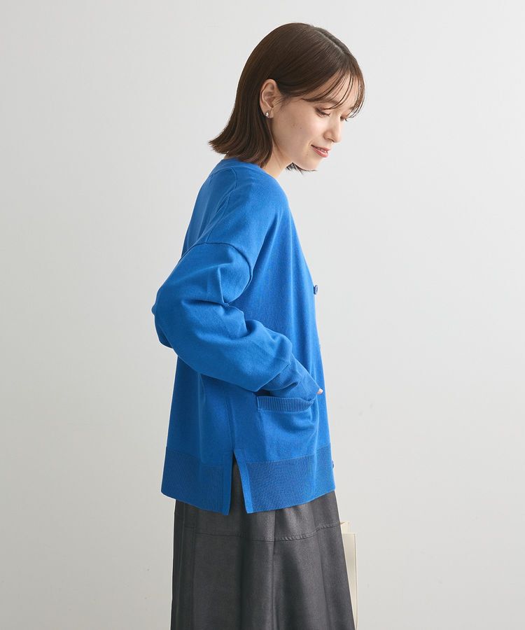 Green Parks「洗える Vネックカーディガン」|カーディガン|