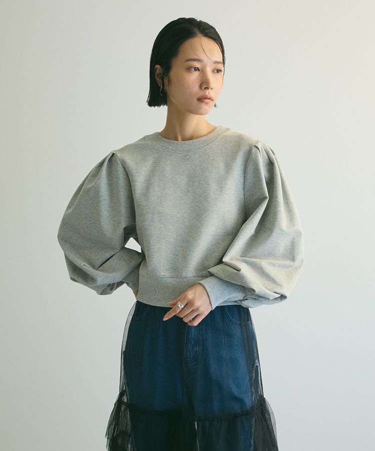 armonia「armonia.タックスリーブスウェット」|スウェット・ジャージ|