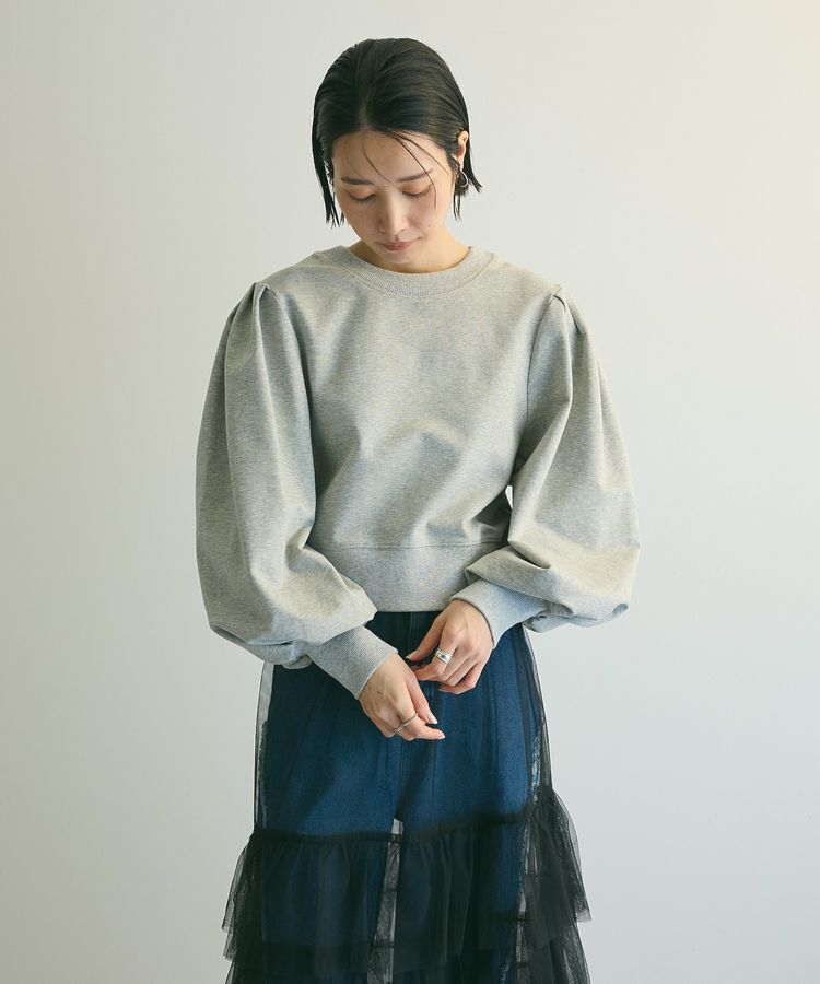 armonia「armonia.タックスリーブスウェット」|スウェット・ジャージ|