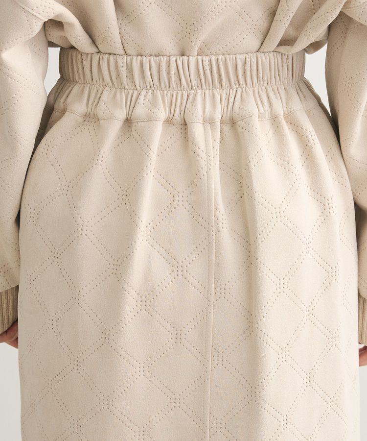 Green Parks「・ELENCARE DUE エンボスナロースカート」|タイト|