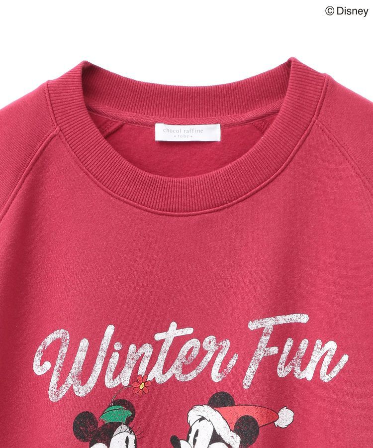 Green Parks「ミッキー&フレンズ/半起毛裏毛プルオーバー」|Tシャツ・カットソー|